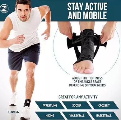 Kukwenzani ukusekelwa kwe-ankle brace?