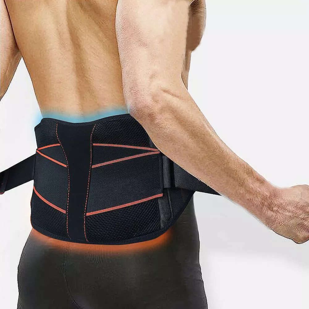 I-Lumbar Back Support Belt Lokukhulula Izinhlungu