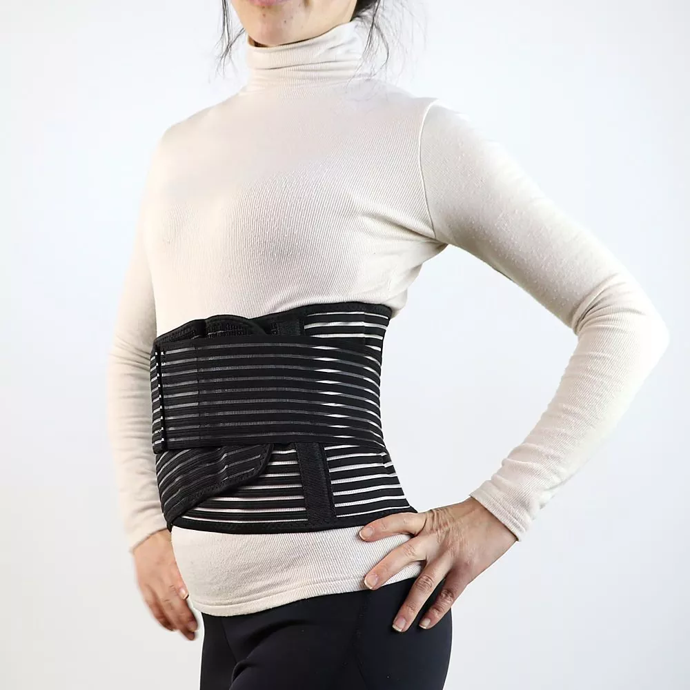 Ukusekelwa Kwe-Lumbar Waist With Removable Metal Plate